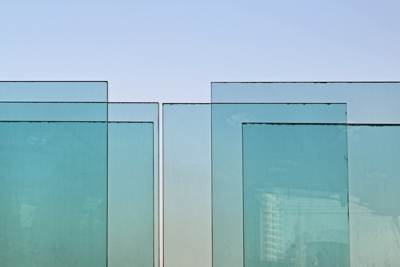 Stock glass panels supplied by RDH Glazing